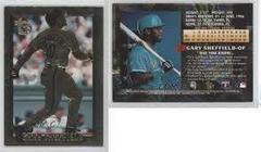 Gary Sheffield [Golden Idol] Baseball Cards 1995 Topps Embossed Prices