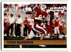 Todd Harrison #109 Football Cards 1992 Courtside Prices