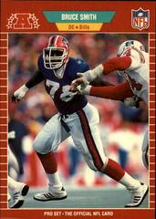Bruce Smith Football Cards 1989 Pro Set Prices