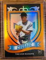 Trevor Rogers [Neon Orange] #9 Baseball Cards 2021 Panini Chronicles Crusade Prices