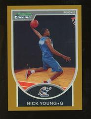Nick Young [Gold Refractor] Basketball Cards 2007 Bowman Chrome Prices