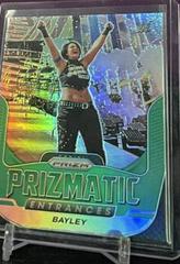Bayley [Green Prizm] Wrestling Cards 2022 Panini Prizm WWE Prizmatic Entrances Prices