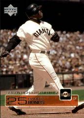 Barry Bonds #263 Baseball Cards 2003 Upper Deck Prices