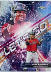 Jose Ramirez #LGC-43 Baseball Cards 2023 Topps Chrome Let's Go Prices