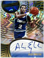 Alex English [Fractal] #40 Basketball Cards 2023 Panini Revolution Autograph Prices