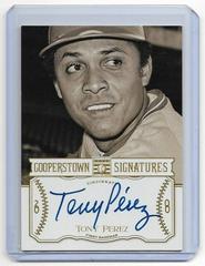 Tony Perez #HOF-TNY Baseball Cards 2013 Panini Cooperstown Signatures Prices
