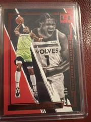 Anthony Edwards [Asia Red] #77 Basketball Cards 2021 Panini Impeccable Prices