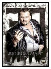 Big Boss Man #SS-5 Wrestling Cards 2018 Topps WWE Undisputed 30 Years of Survivor Series Prices