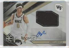 Jake LaRavia #LM-JLR Basketball Cards 2022 Panini Chronicles Draft Picks Limited Rookie Jersey Autograph Prices