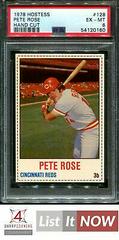 Pete Rose [Hand Cut] #128 Baseball Cards 1978 Hostess Prices