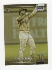 Wander Franco [Gold Minted] #100 Baseball Cards 2022 Stadium Club Prices