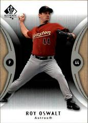 Roy Oswalt #21 Baseball Cards 2007 SP Authentic Prices