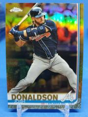 Josh Donaldson [Gold Refractor] Baseball Cards 2019 Topps Chrome Update Prices