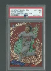 Bryce Harper [Red Storm Diffractor] Baseball Cards 2014 Topps High Tek Prices