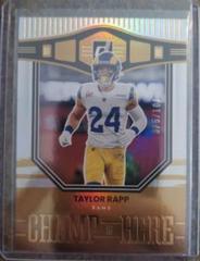 Taylor Rapp [Holo] #CH-16 Football Cards 2022 Panini Donruss Champ is Here Prices
