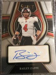 Bailey Zappe [Silver] #RS-BZA Football Cards 2022 Panini Select Draft Picks Rookie SIgnatures Prices