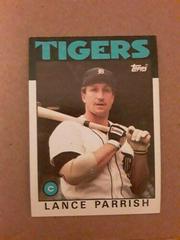 Lance Parrish Baseball Cards 1986 Topps Prices