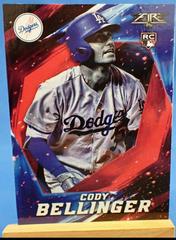Cody Bellinger [Red Flame] Baseball Cards 2017 Topps Fire Prices