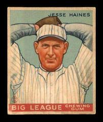 Jesse Haines #44 Baseball Cards 1934 World Wide Gum Prices