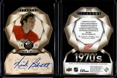 Nick Libett [Gold Autograph] Hockey Cards 2020 SP Signature Edition Legends Decagons Prices