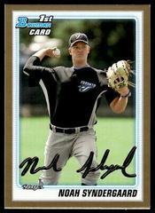 Noah Syndergaard [Gold Refractor] #BDPP75 Baseball Cards 2010 Bowman Chrome Draft Picks & Prospects Prices