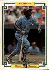 Joe Morgan Baseball Cards 1984 Donruss Champions Prices