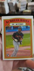 Ke'Bryan Hayes Baseball Cards 2021 Topps Heritage Prices
