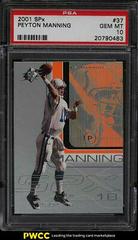 Peyton Manning #37 Football Cards 2001 Spx Prices
