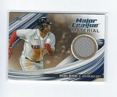 Rafael Devers [Gold] #MLM-RD Baseball Cards 2023 Topps Update Major League Material Prices