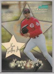 Ken Griffey Jr Baseball Cards 2000 Bowman Chrome Teen Idols Prices