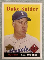 Duke Snider Baseball Cards 2005 Topps All Time Fan Favorites Prices