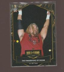 The Fingerpoke of Doom #HOF-9 Wrestling Cards 2021 Topps WWE Hall of Fame Tribute Prices