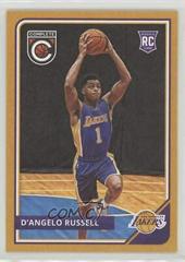 D'Angelo Russell [Gold] #330 Basketball Cards 2015 Panini Complete Prices