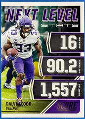 Dalvin Cook #NL16 Football Cards 2021 Panini Score Next Level Stats Prices