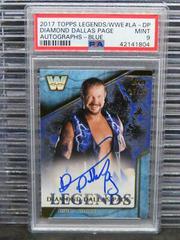 Diamond Dallas Page [Blue] Wrestling Cards 2017 Topps Legends of WWE Autographs Prices