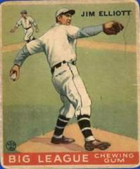 Jim Elliott #132 Baseball Cards 1933 Goudey Prices
