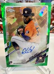 Cristian Javier [Green] Baseball Cards 2021 Topps Chrome Sapphire Rookie Autographs Prices