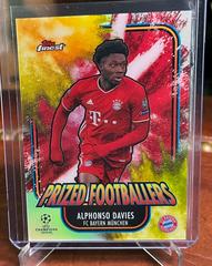 Alphonso Davies [Red Refractor] Soccer Cards 2020 Topps Finest UEFA Champions League Prices