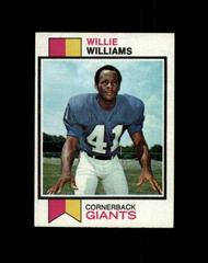 Willie Williams Football Cards 1973 Topps Prices