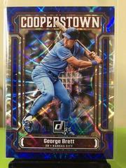 George Brett [Blue] #CT15 Baseball Cards 2023 Panini Donruss Cooperstown Prices