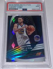 Stephen Curry [Cubic] #24 Basketball Cards 2019 Panini Revolution Vortex Prices