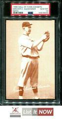 Grover C. Alexander [Sepia] Baseball Cards 1980 Hall of Fame Exhibits Prices