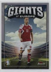 Christian Eriksen #GE-CE Soccer Cards 2023 Topps Finest Road To UEFA EURO Giants of Europe Prices