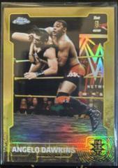 Angelo Dawkins [Gold] #93 Wrestling Cards 2015 Topps Chrome WWE Prices
