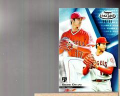 Shohei Ohtani [Class 2 Blue] Baseball Cards 2018 Topps Gold Label Prices