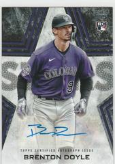 Brenton Doyle [Black] #BSA-BD Baseball Cards 2023 Topps Update Stars Autographs Prices