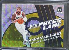 Damian Lillard [Gold Wave] #2 Basketball Cards 2021 Panini Donruss Optic Express Lane Prices