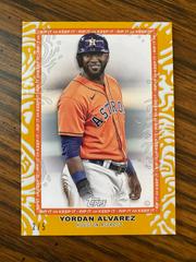 Yordan Alvarez [Gold] #TRA-YA Baseball Cards 2022 Topps Rip Autographs Prices