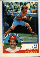 Bo Diaz #175 Baseball Cards 1983 O Pee Chee Prices