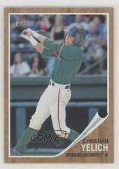 Christian Yelich #49 Baseball Cards 2011 Topps Heritage Minor League Edition Prices